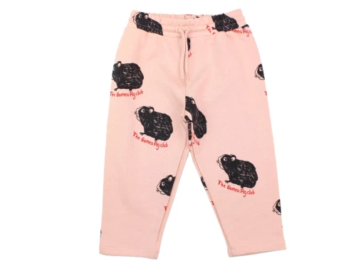 Mini Rodini sweatpants pink guinea pig